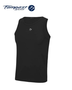 Tempest Black Men's Training Vest